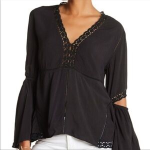 Banjara Cold Elbow Bohemian Peasant Blouse|‎ NWT!